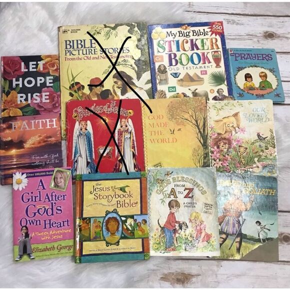 Religious Books Bible Picture Book Prayers Book Children’s - Picture 2 of 15
